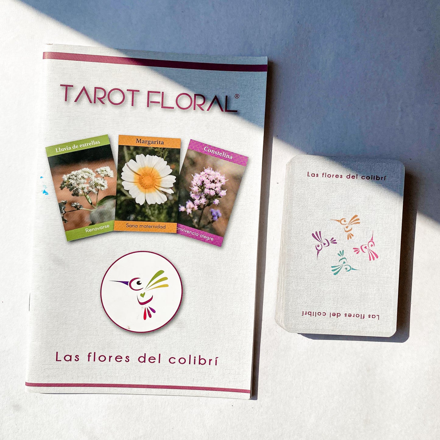TAROT FLORAL “LAS FLORES DEL COLIBRÍ”