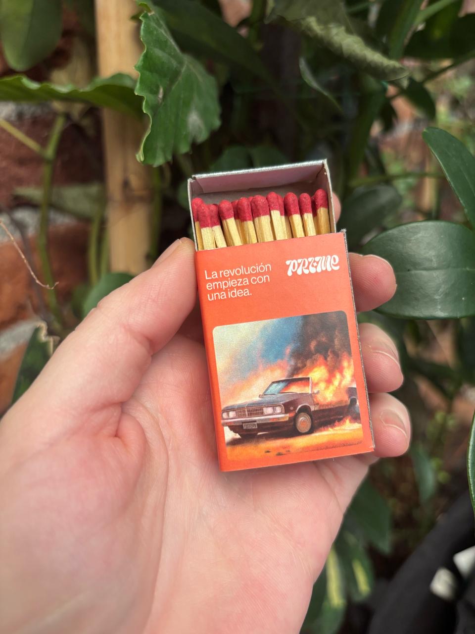 Cerillos personalizados