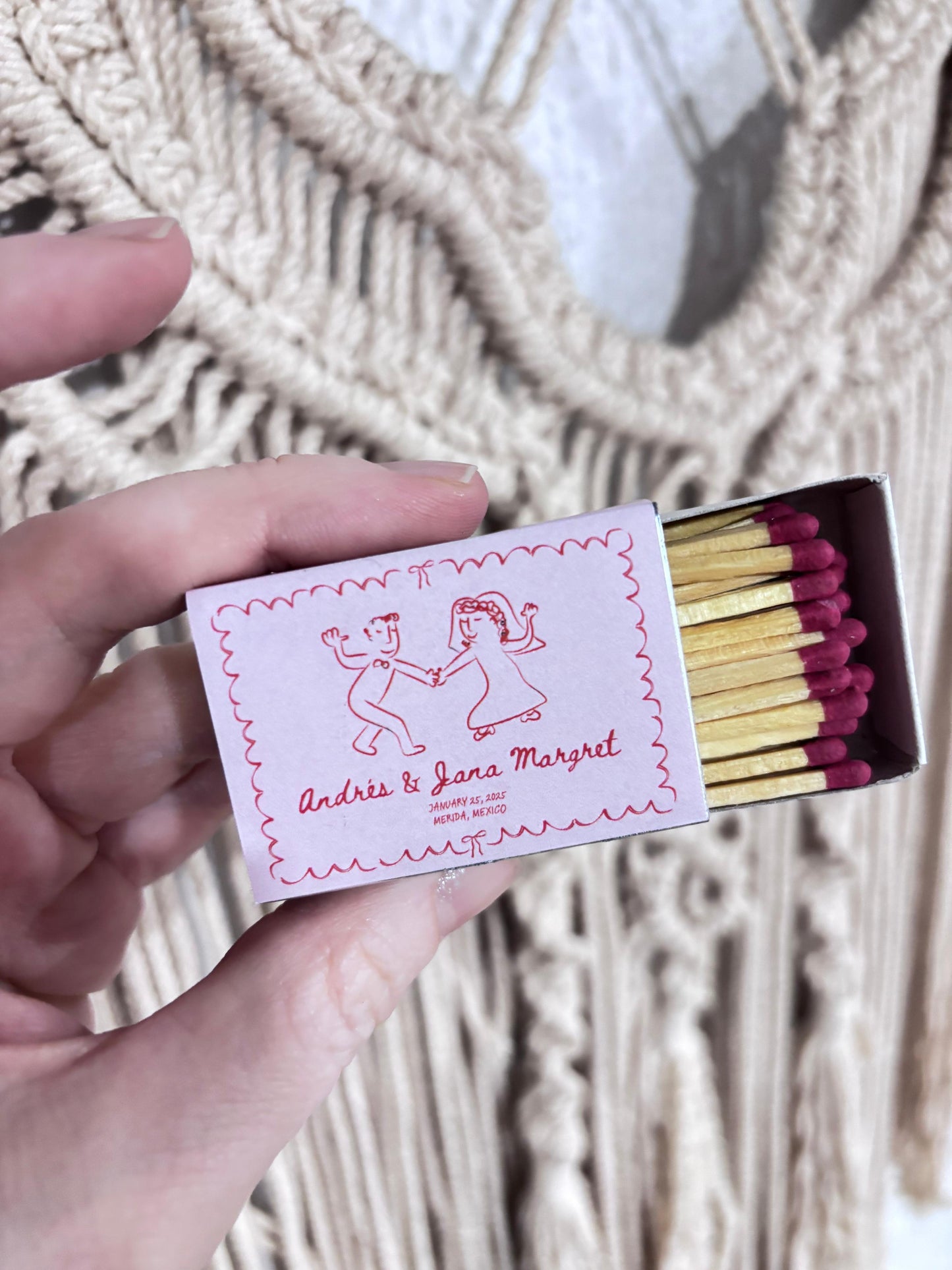 Cerillos personalizados