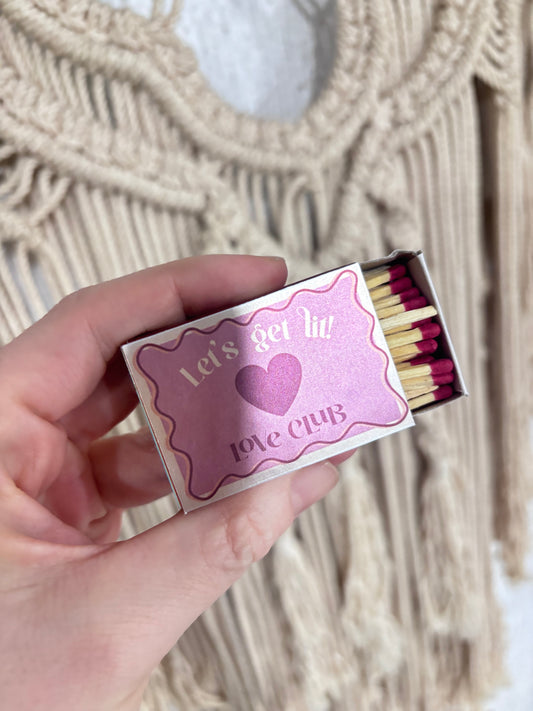 Cerillos personalizados