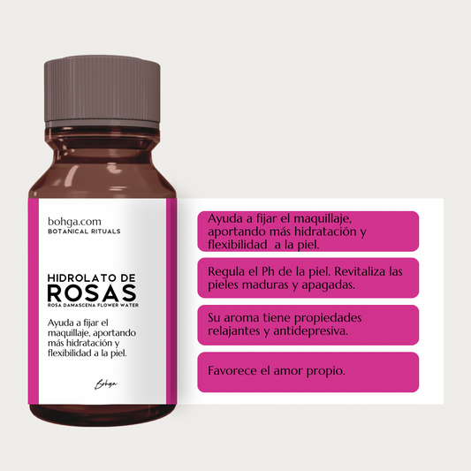 Hidrolato de rosas