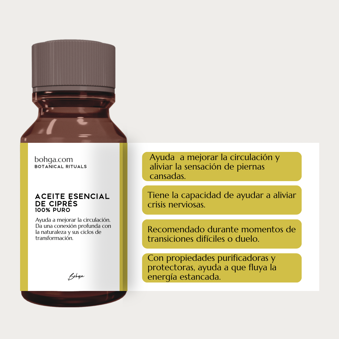 Aceite esencial de ciprés