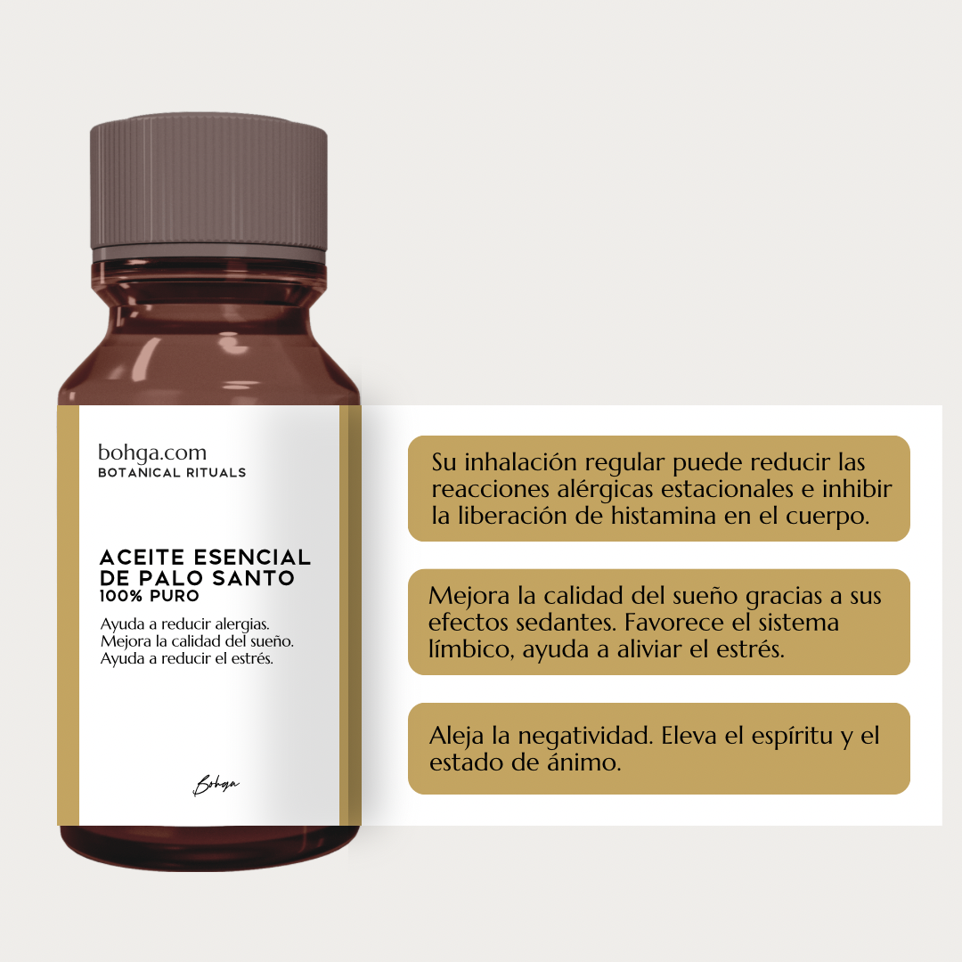 Aceite esencial de palo santo