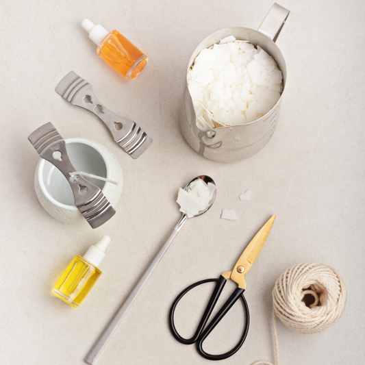 Kit para hacer velas para masaje + taller online