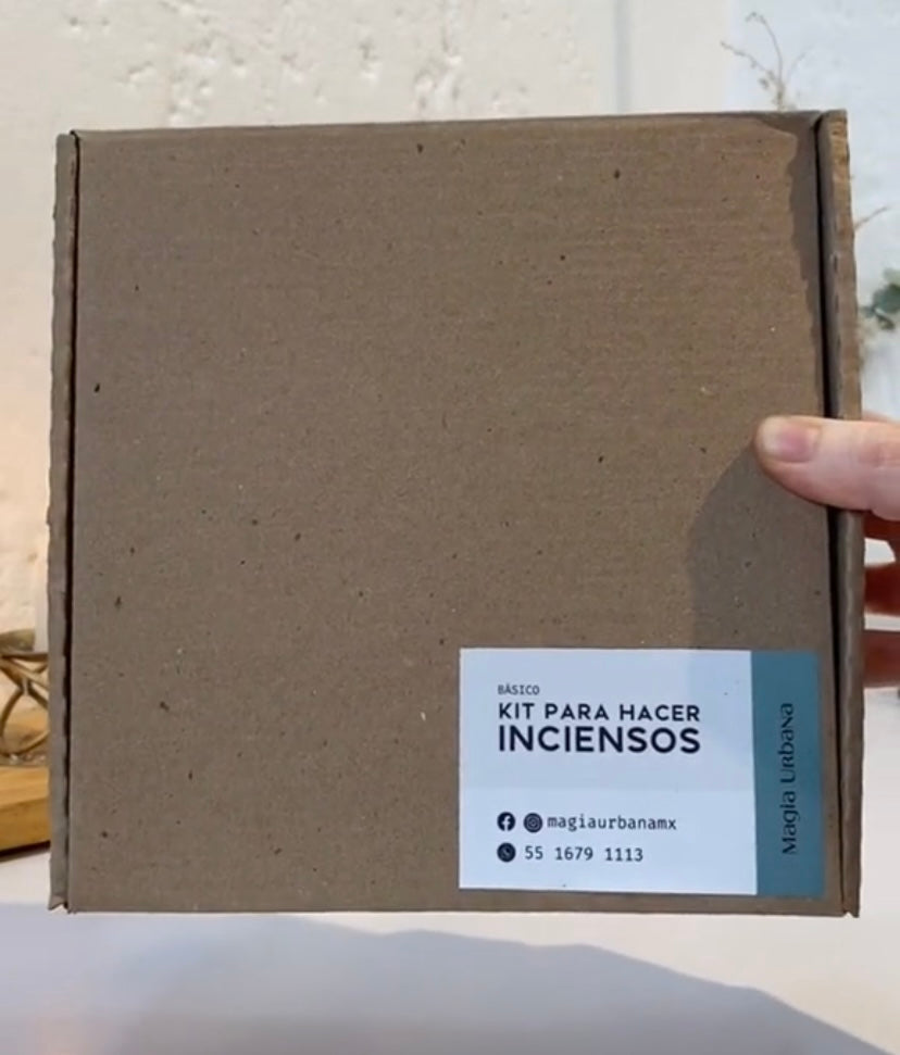 Kit para hacer inciensos + taller online