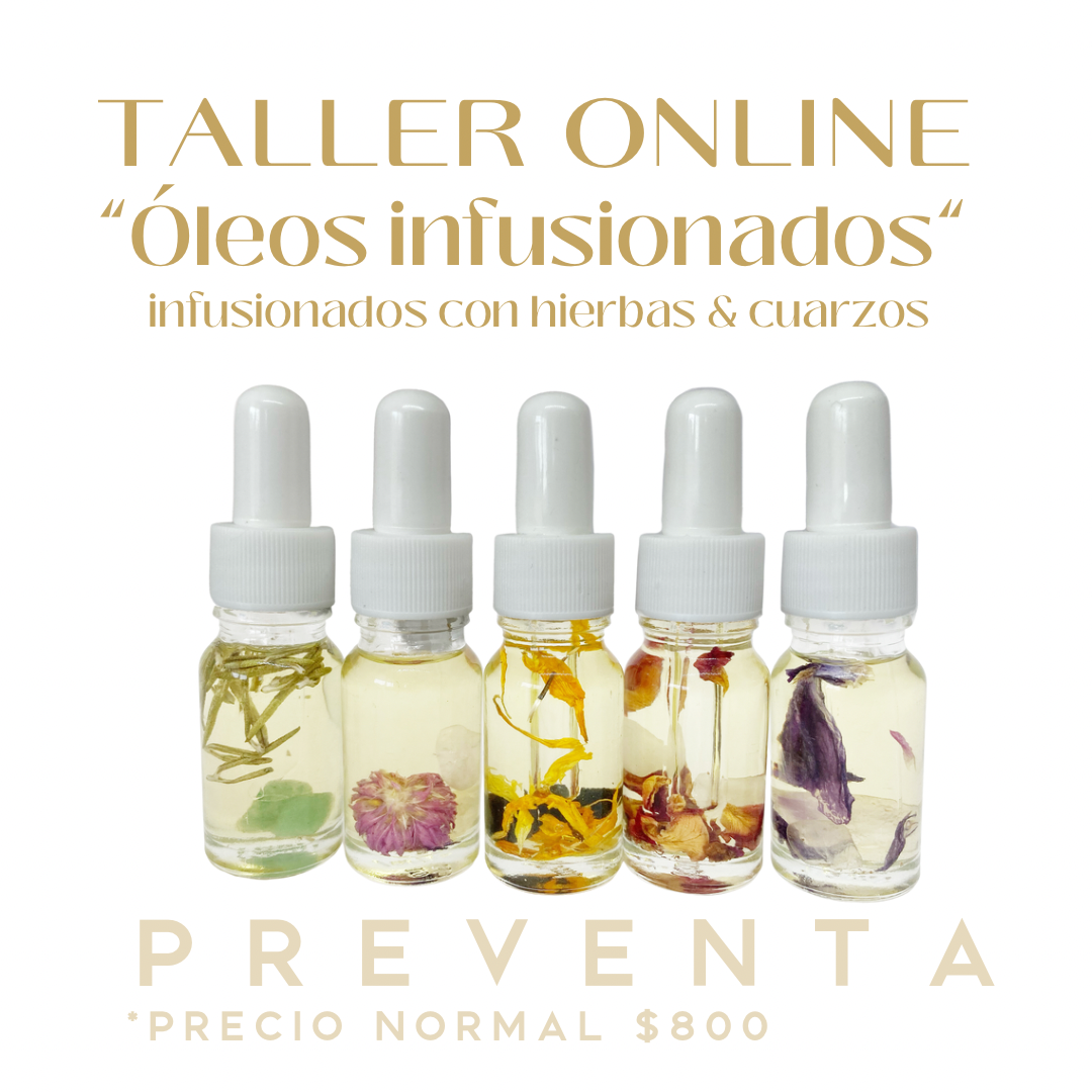 Taller online “ óleos infusionados”
