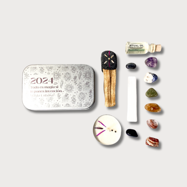 Ritual mensual con cristales