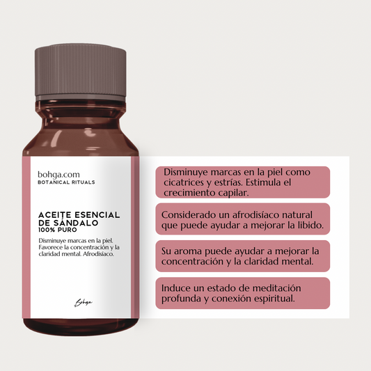 Aceite esencial de sándalo