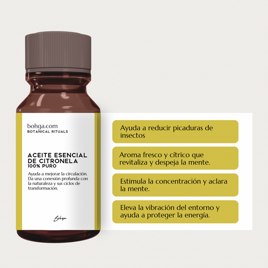 Aceite esencial de citronela